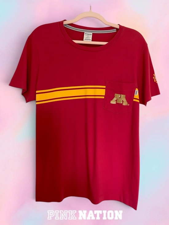 PINK Victoria's Secret Tops - VS PINK University of Minnesota Collegiate Collection Tee – Size Small